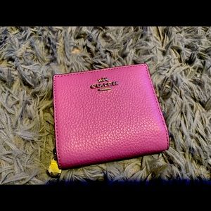 Coach Pebble Snap Wallet・Violet Orchid NWT